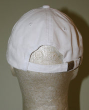 Load image into Gallery viewer, White line logo distessed dad cap
